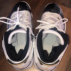 Black and gold air Jordan’s 6 rings